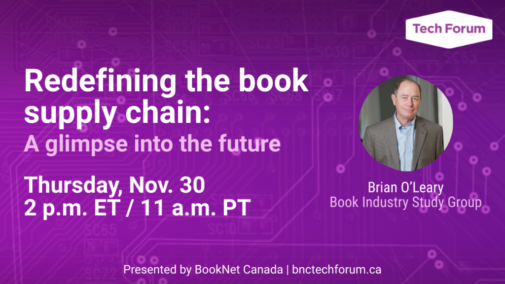 Redefining the book supply chain: A glimpse into the future